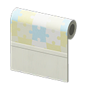 Animal Crossing Pastel Puzzle Wall Image