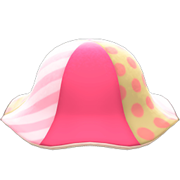 Patchwork Tulip Hat Pink