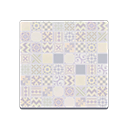 Animal Crossing Patchwork-tile Flooring Image