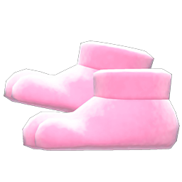 Paw Slippers Pink