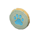 Animal Crossing Paw-print Doorplate|Blue Image