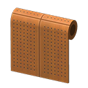 Perforated-Board Wall