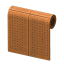   Perforated-Board Wall