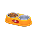 Pet Food Bowl Orange