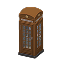 Phone Box Brown