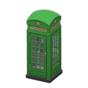 Phone Box Green