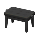 Animal Crossing Piano Bench|Black Image