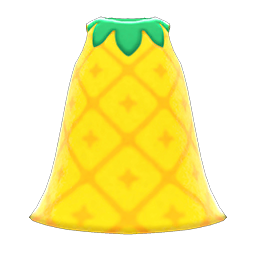 Animal Crossing Pineapple Dress Image