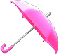 Animal Crossing Pink Umbrella Image