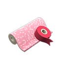 Animal Crossing Pink Wrapping Paper Image