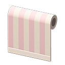 Pink-Striped Wall