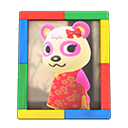 Animal Crossing Pinky's Photo|Colorful Image