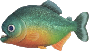 Animal Crossing Piranha Image