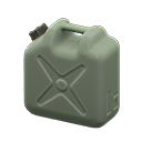 Plastic Canister Gray