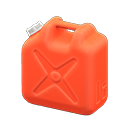 Plastic Canister Red