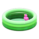 Plastic Pool Green