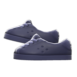 Animal Crossing Pleather Sneakers|Black Image