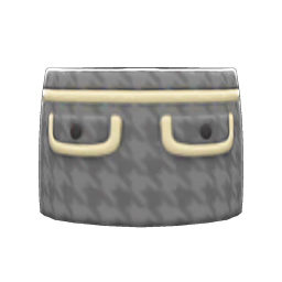 Animal Crossing Plover Skirt|Black Image