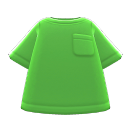 Pocket Tee Green