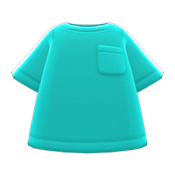 Pocket Tee Light blue