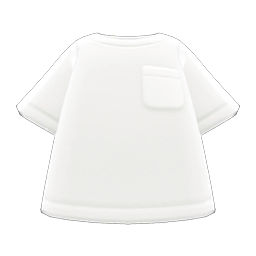 Pocket Tee White