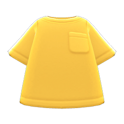 Pocket Tee Yellow