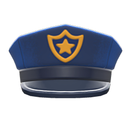 Animal Crossing Police Cap Image