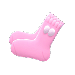 Pom-pom Socks Pink