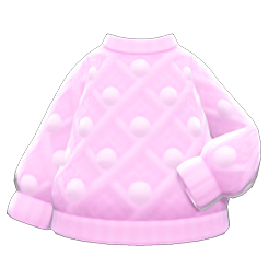 Pom-pom Sweater Pink
