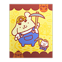 Animal Crossing Pompompurin Poster Image