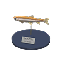 Animal Crossing Pond Smelt Model Image