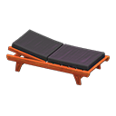 Animal Crossing Poolside Bed|Brown / Black Image