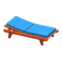 Poolside Bed Brown / Blue