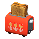 Pop-up Toaster Red