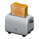 Pop-up Toaster Silver