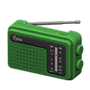 Portable Radio Green