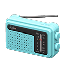 Portable Radio Light blue