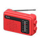 Portable Radio Red