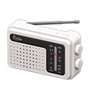 Portable Radio White