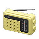 Portable Radio Yellow