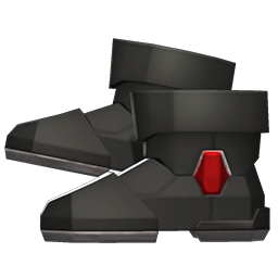 Animal Crossing Power Boots|Black Image