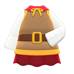 Animal Crossing Prince's Tunic|Beige Image