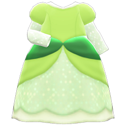 Princess Dress Green