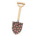 Animal Crossing Printed-design Shovel|Black Image
