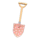Printed-design Shovel Pink