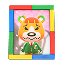 Animal Crossing Pudge's Photo|Colorful Image