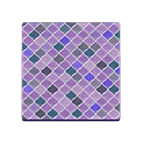 Animal Crossing Purple Desert-tile Flooring Image