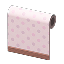 Animal Crossing Purple Dotted Wall Image