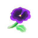 Animal Crossing Purple Pansies Image