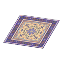 Animal Crossing Purple Persian Rug Image